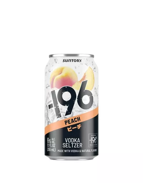 -196 Peach Vodka Seltzer