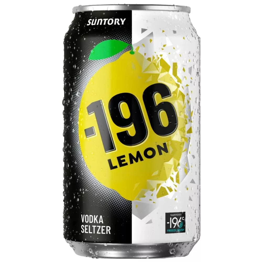 -196 Suntory Lemon Vodka Seltzer 4PK