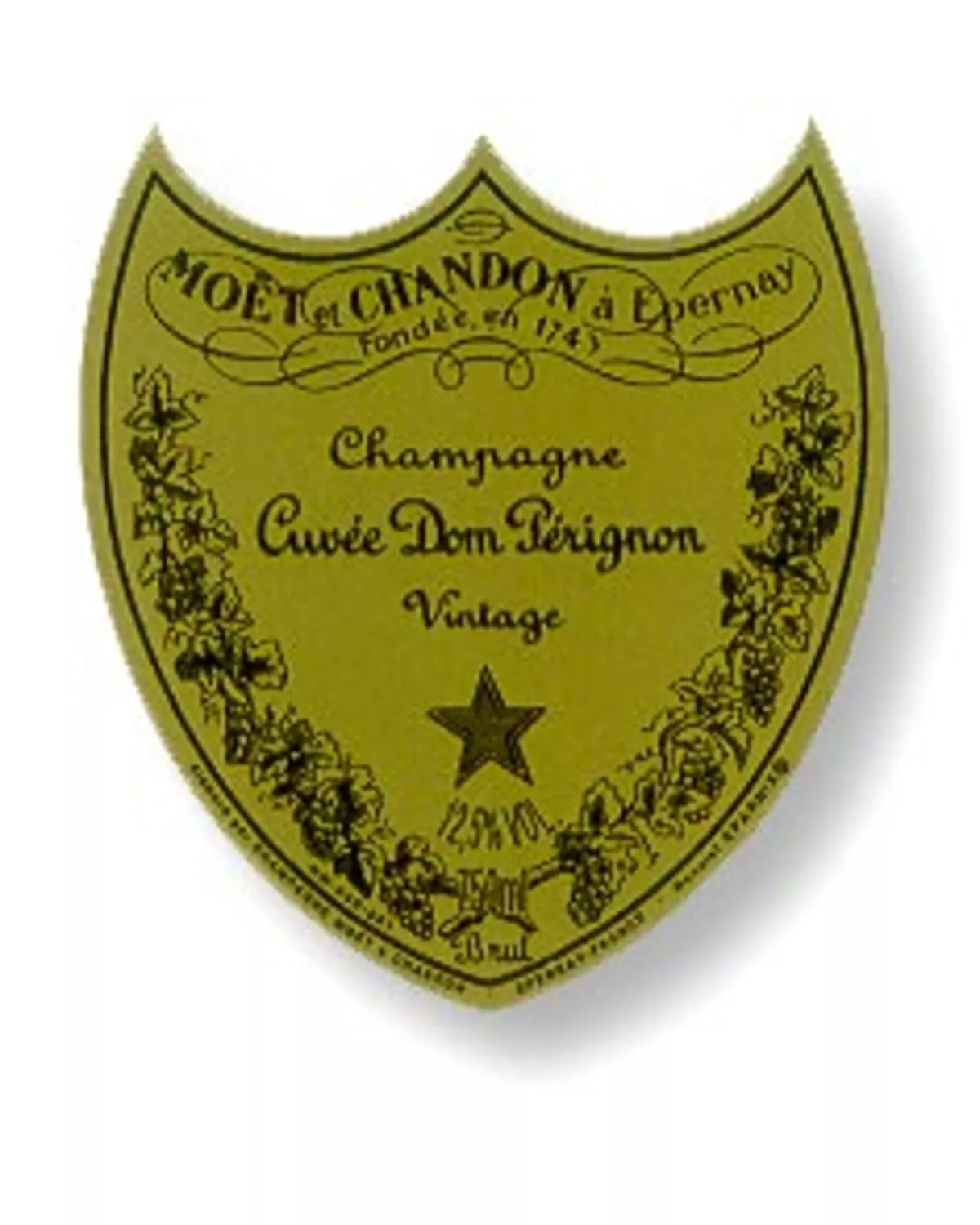 1988 Dom Perignon Cuvee Champagne