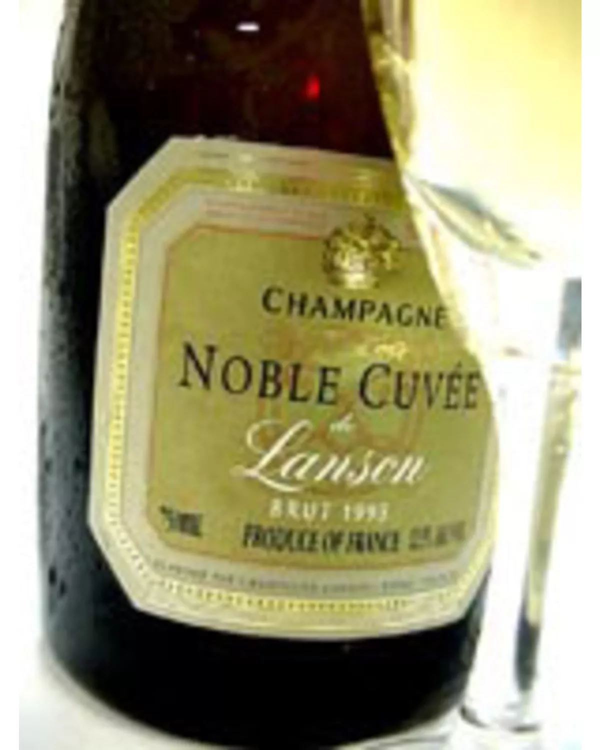 1995 Lanson Noble Cuvee Champagne