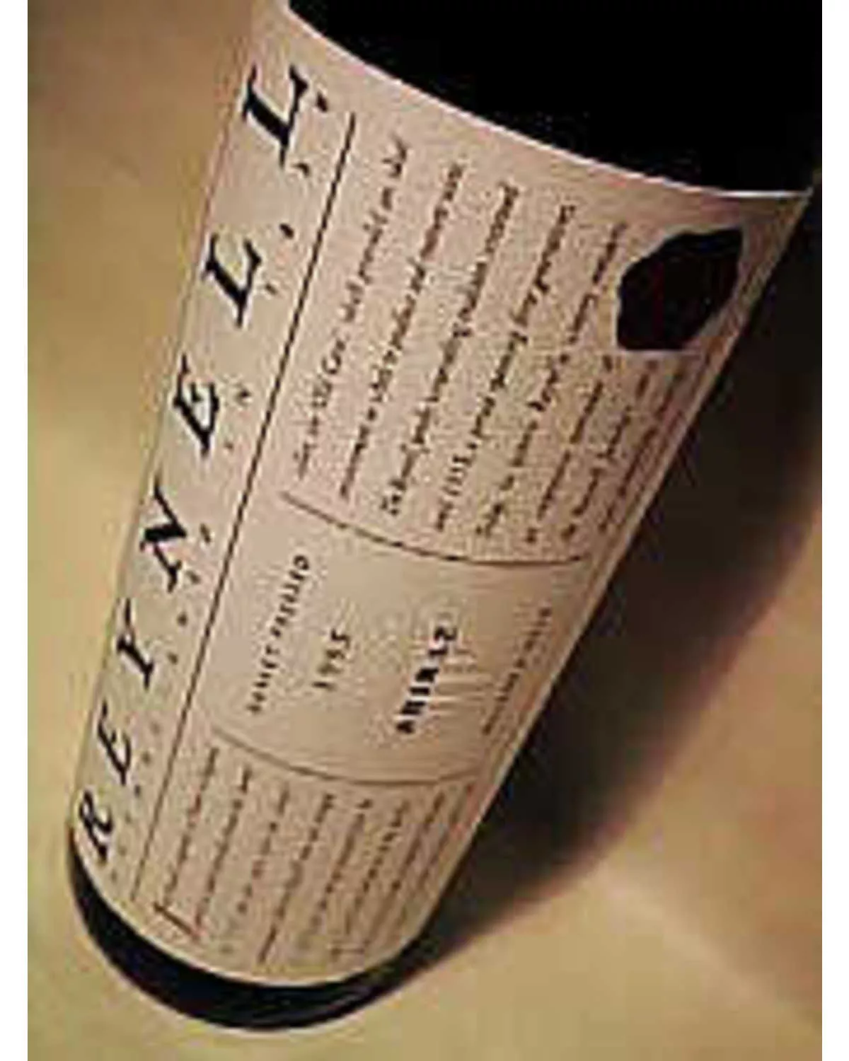 1995 Reynell Basket Pressed Shiraz