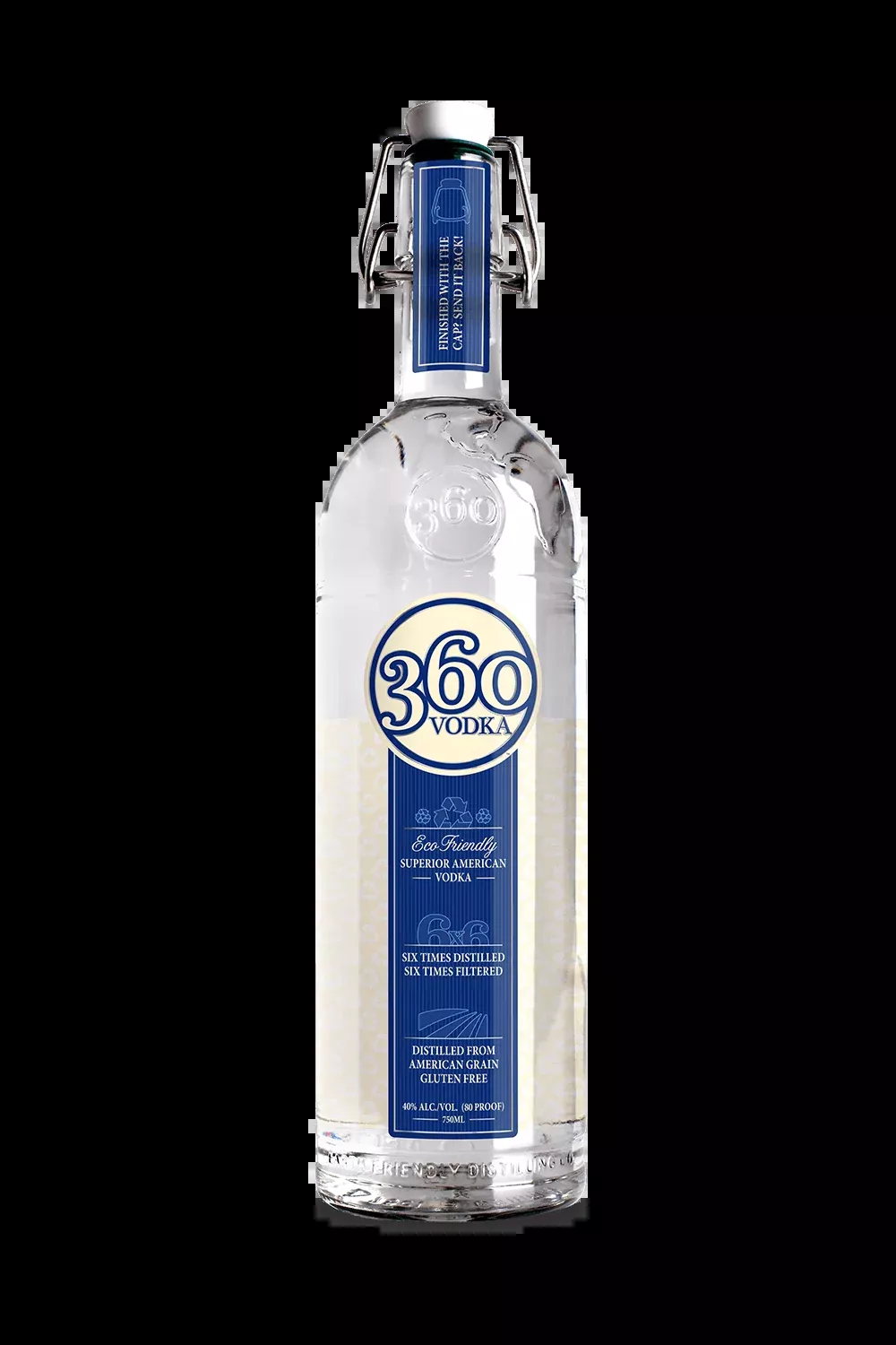 360 Vodka – 750ml