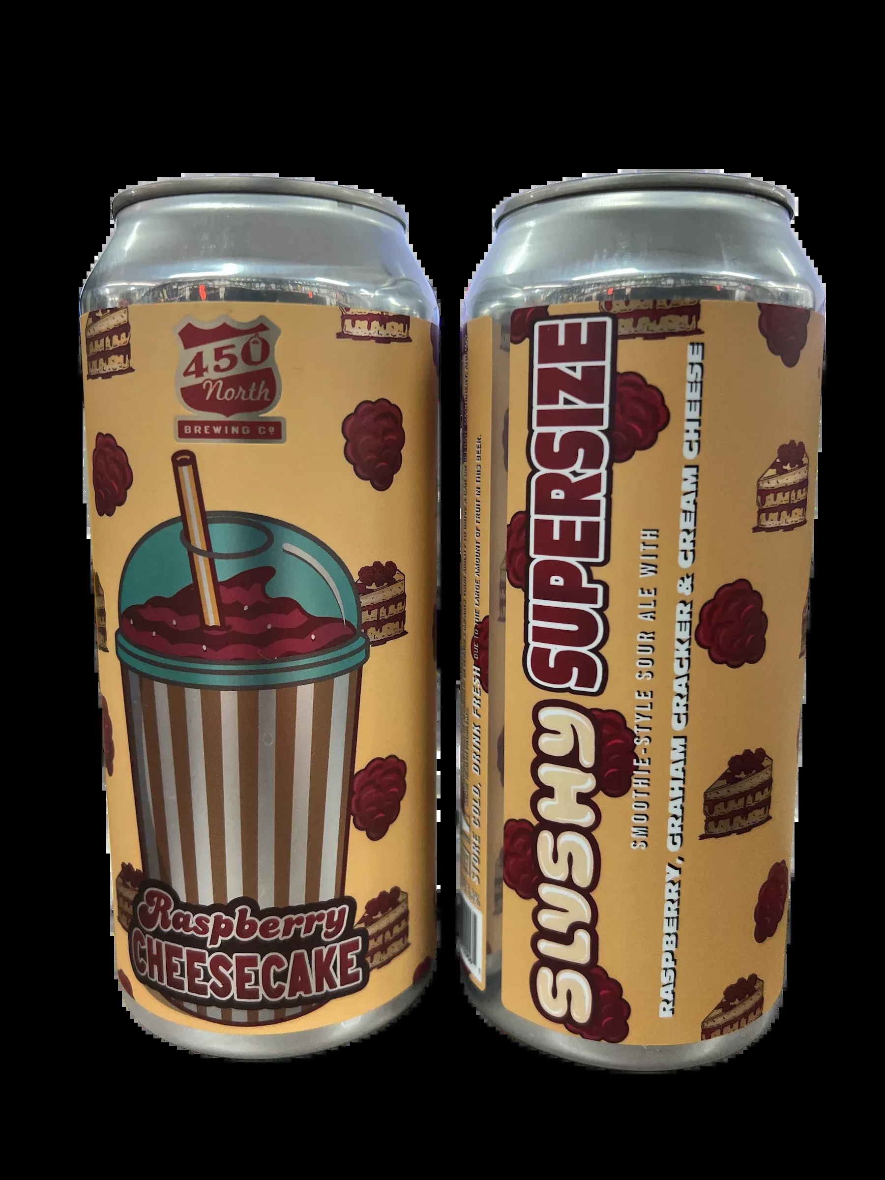 450 North Raspberry Cheesecake Slushy Supersize