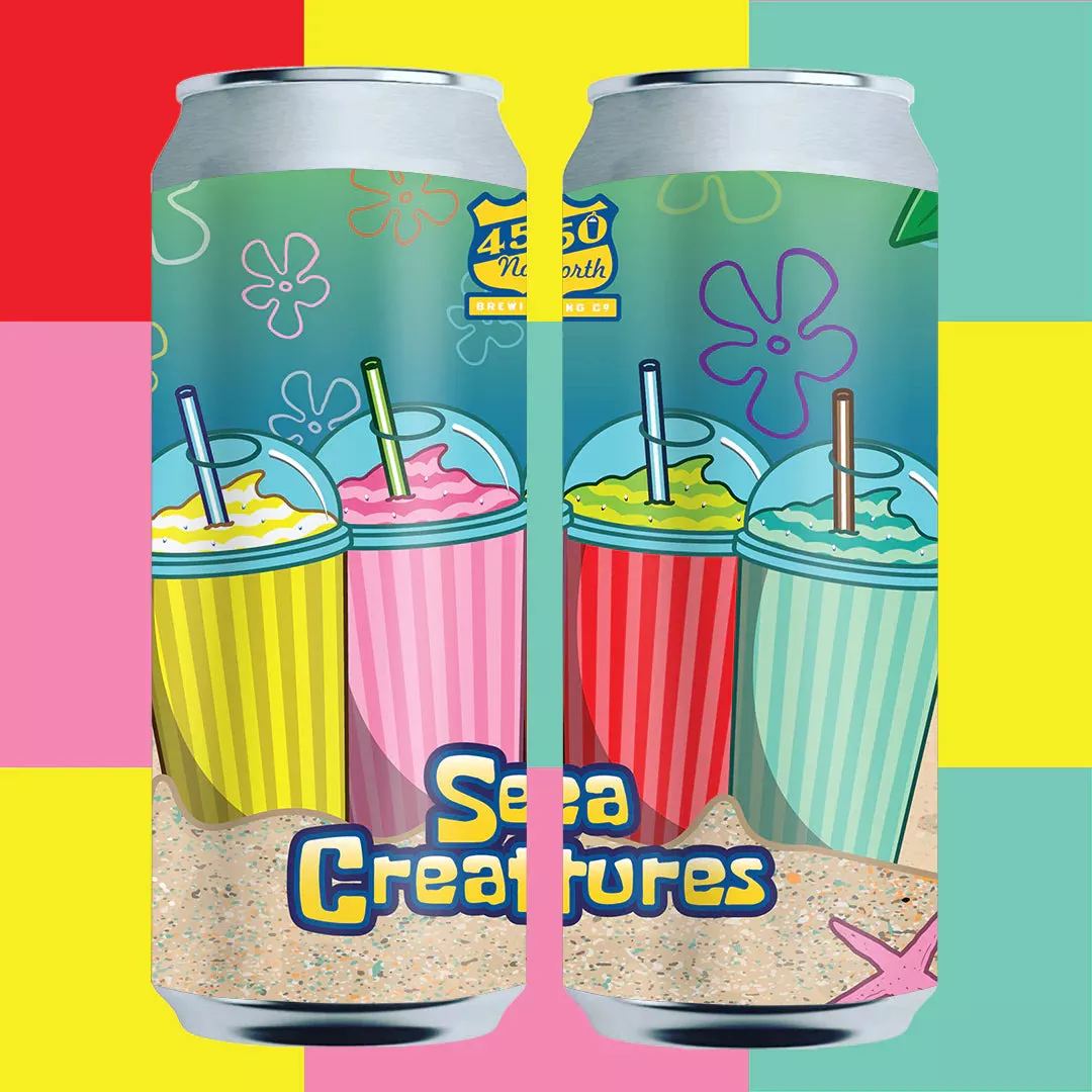 450 North Sea Creatures Slushy XXL