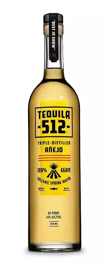 512 Triple-Distilled Anejo Tequila 750ml