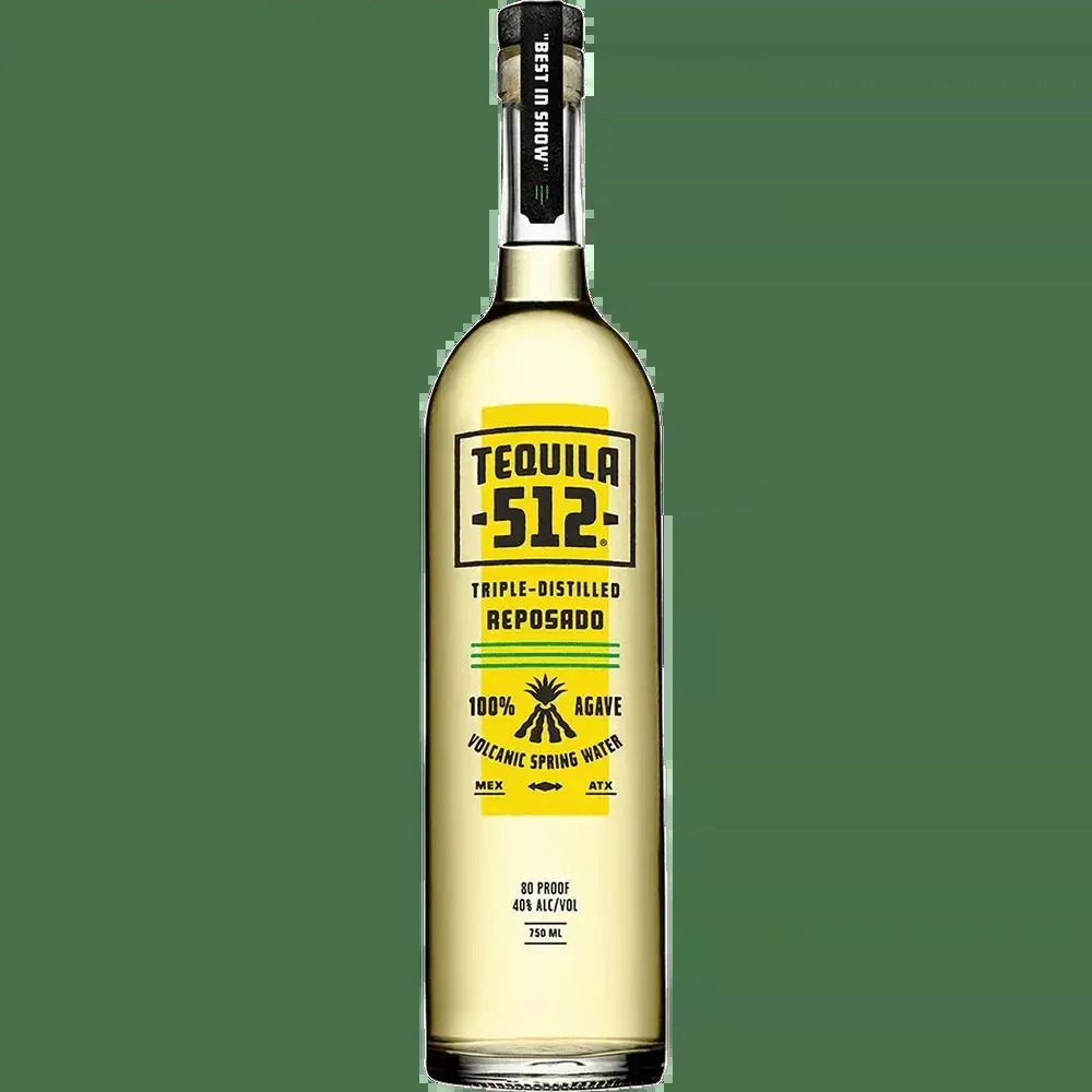 512 Triple-Distilled Reposado Tequila 750ml
