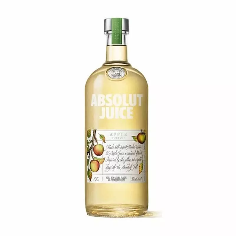 ABSOLUT JUICE APPLE VODKA 750ML