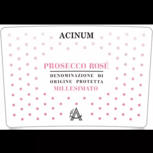 Acinum Prosecco Millesimato Rose