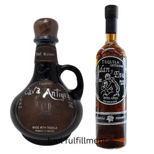 Adan y Eva Extra Añejo Tequila & Cava Antigua Nut Cream Bundle