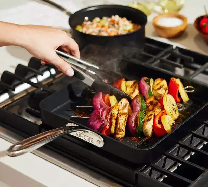 All-Clad Hard Anodized Nonstick 11" Square Grille