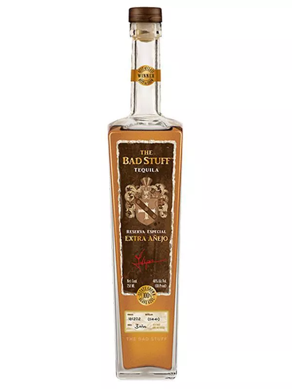 The Bad Stuff Extra Anejo Tequila