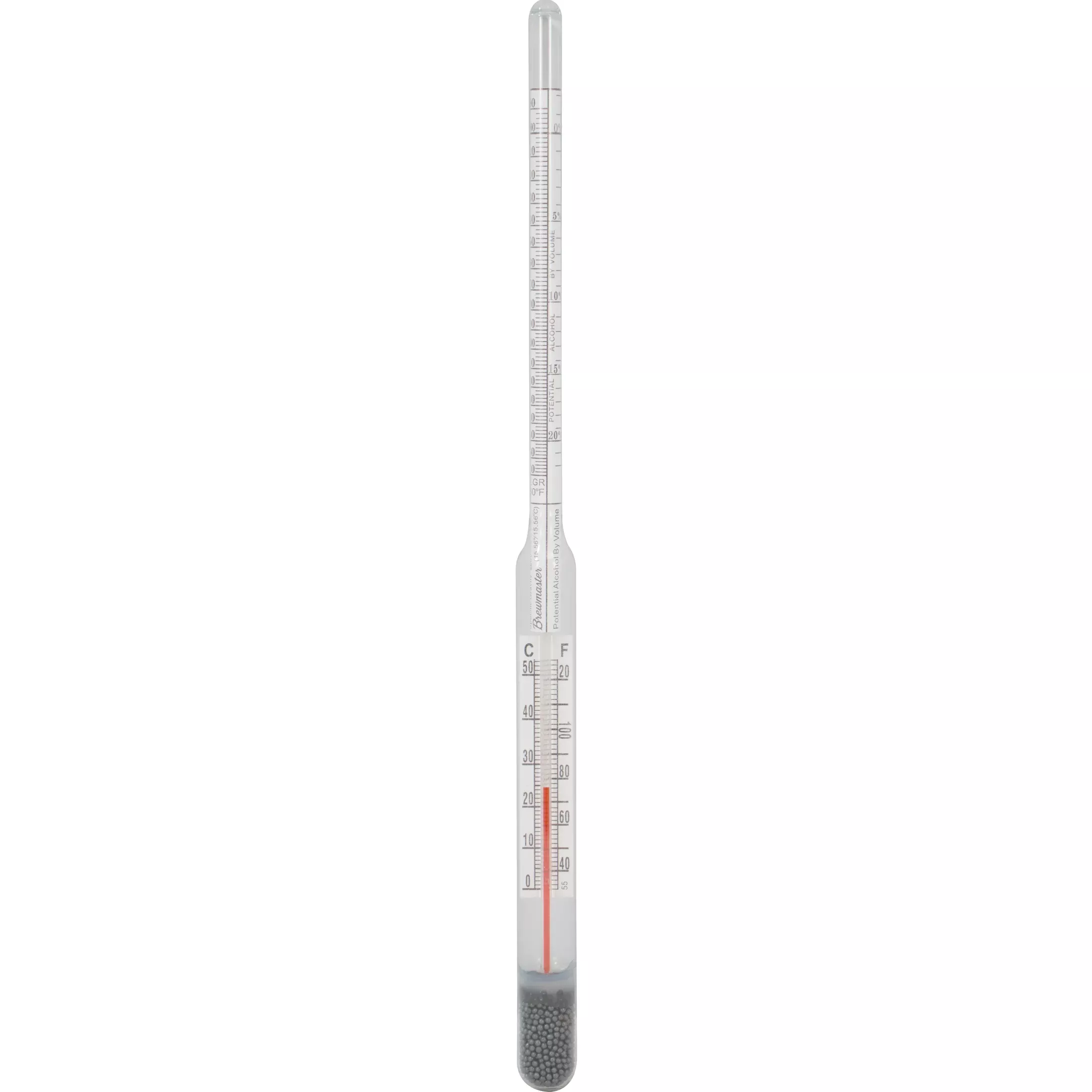 Beer And Wine Hydrometer With Correction Scale