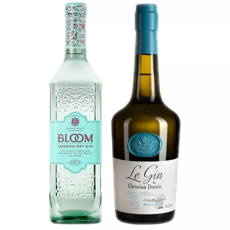 Bloom Gin London Dry & Christian Drouin Le Gin Small Batch Bundle