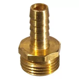Brass Hose Fittings - Male Hose x 1 /2 in. Barb