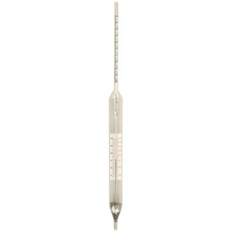 Brix Hydrometer (19 to 31) With Correction Scale