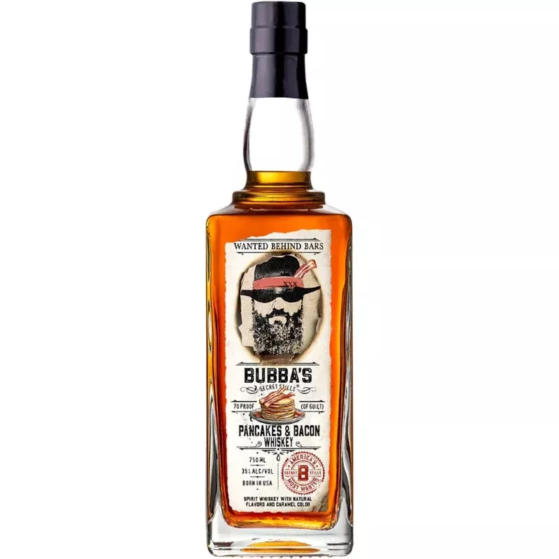 Bubba's Pancakes and Bacon Whiskey