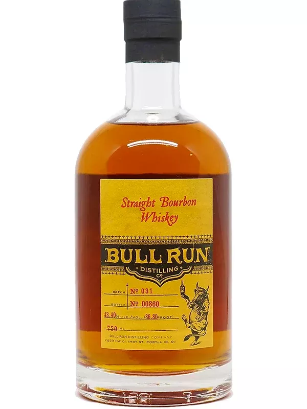 Bull Run Straight Bourbon Whiskey
