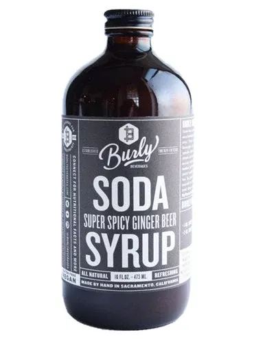Burly Super Spicy Ginger Beer Soda Syrup