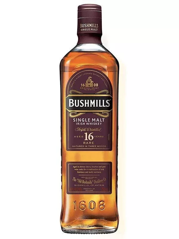 Bushmills 16 Year Old Irish Whiskey