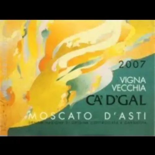 Ca' d'Gal Moscato d'Asti Vigna Vecchia 2015