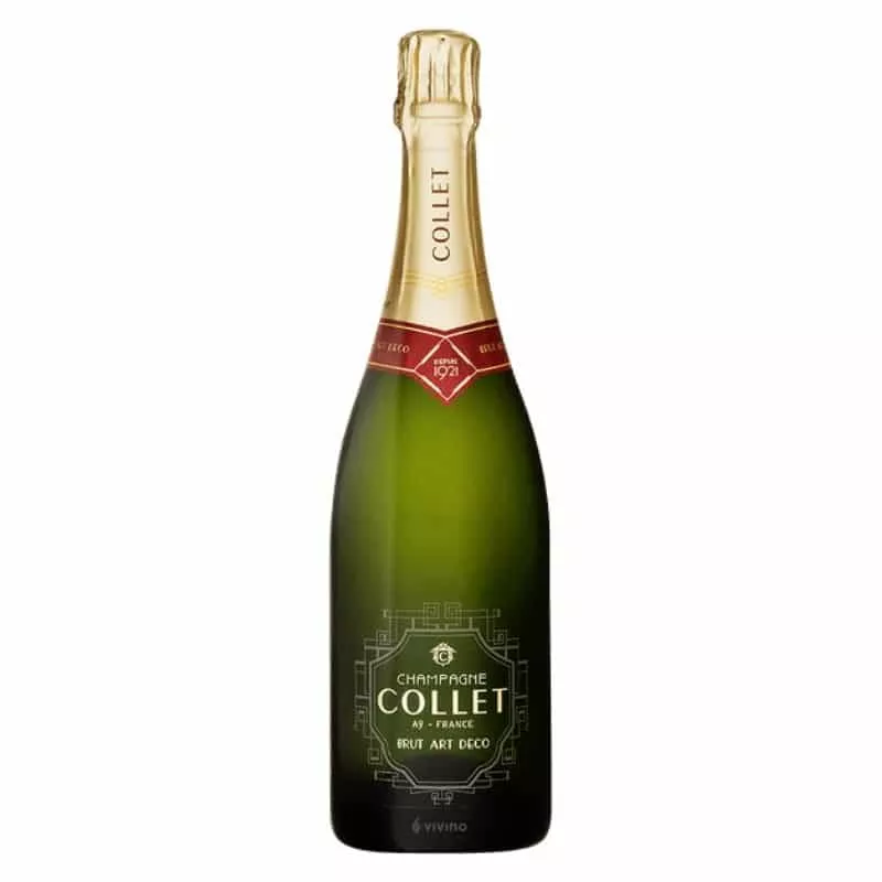COLLET ART DECO CHAMPAGNE