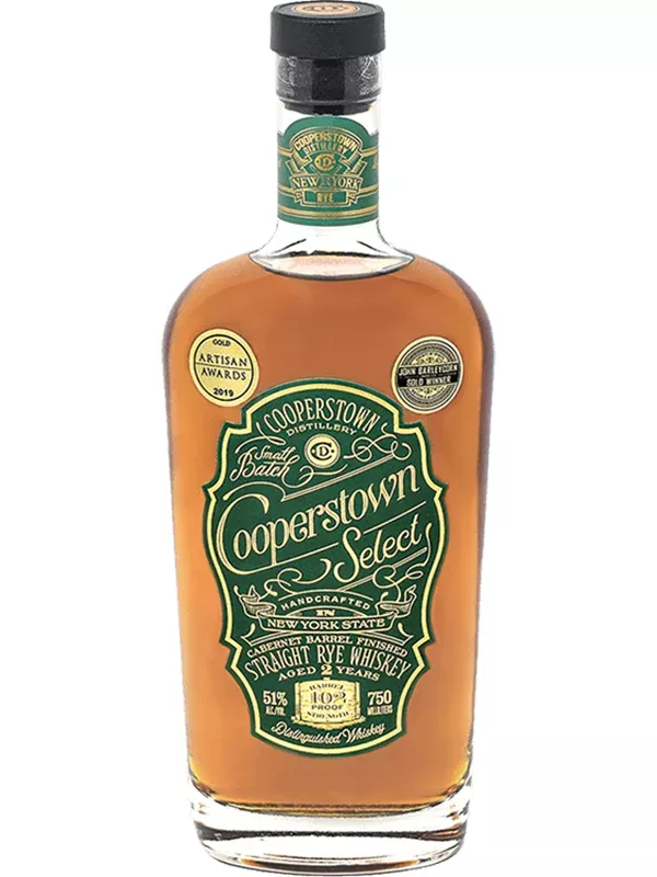 Cooperstown Select Straight Rye Whiskey