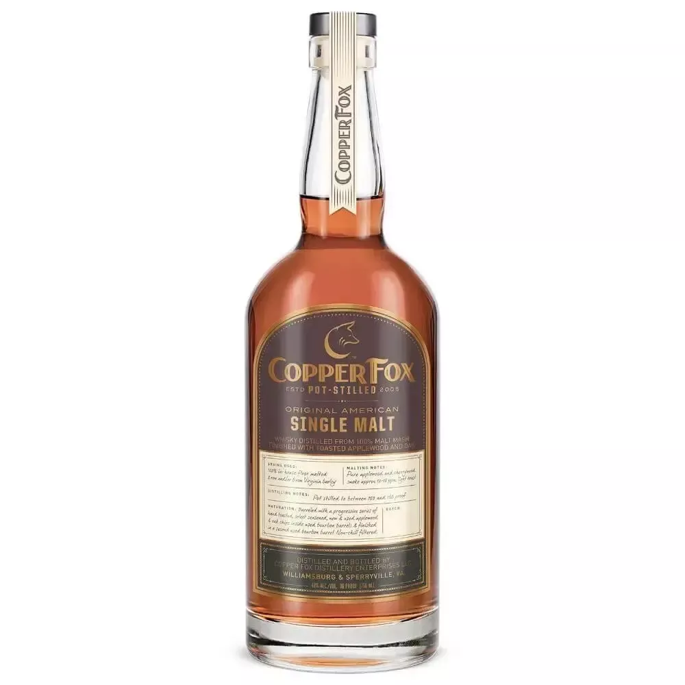 Copper Fox Original American Single Malt Whisky