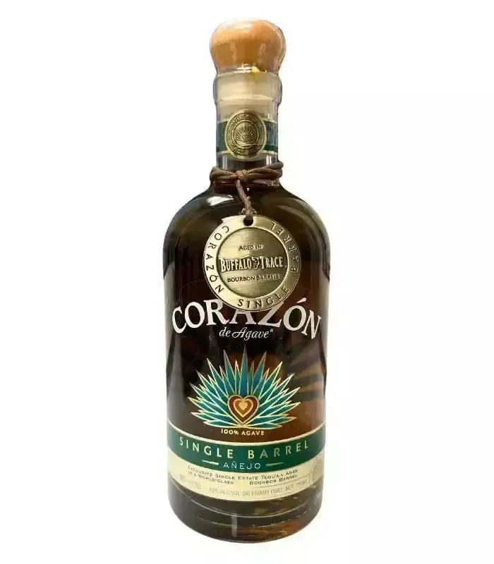 Corazon Single Barrel Añejo Aged in Buffalo Trace Bourbon Barrels 750mL