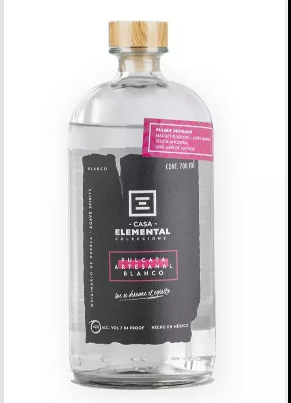 Distilled Pulque Pulcata Blanco Tequila 700ml