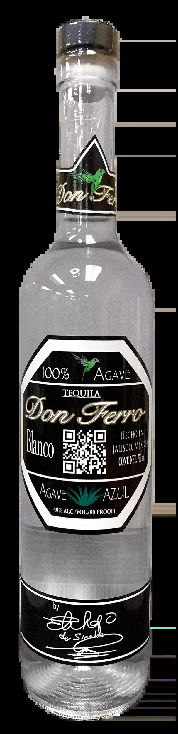 Don Ferro Blanco Tequila 750ml