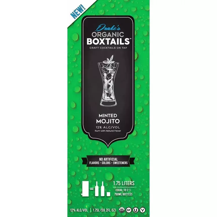 Drake's Organic Boxtails Minted Mojito