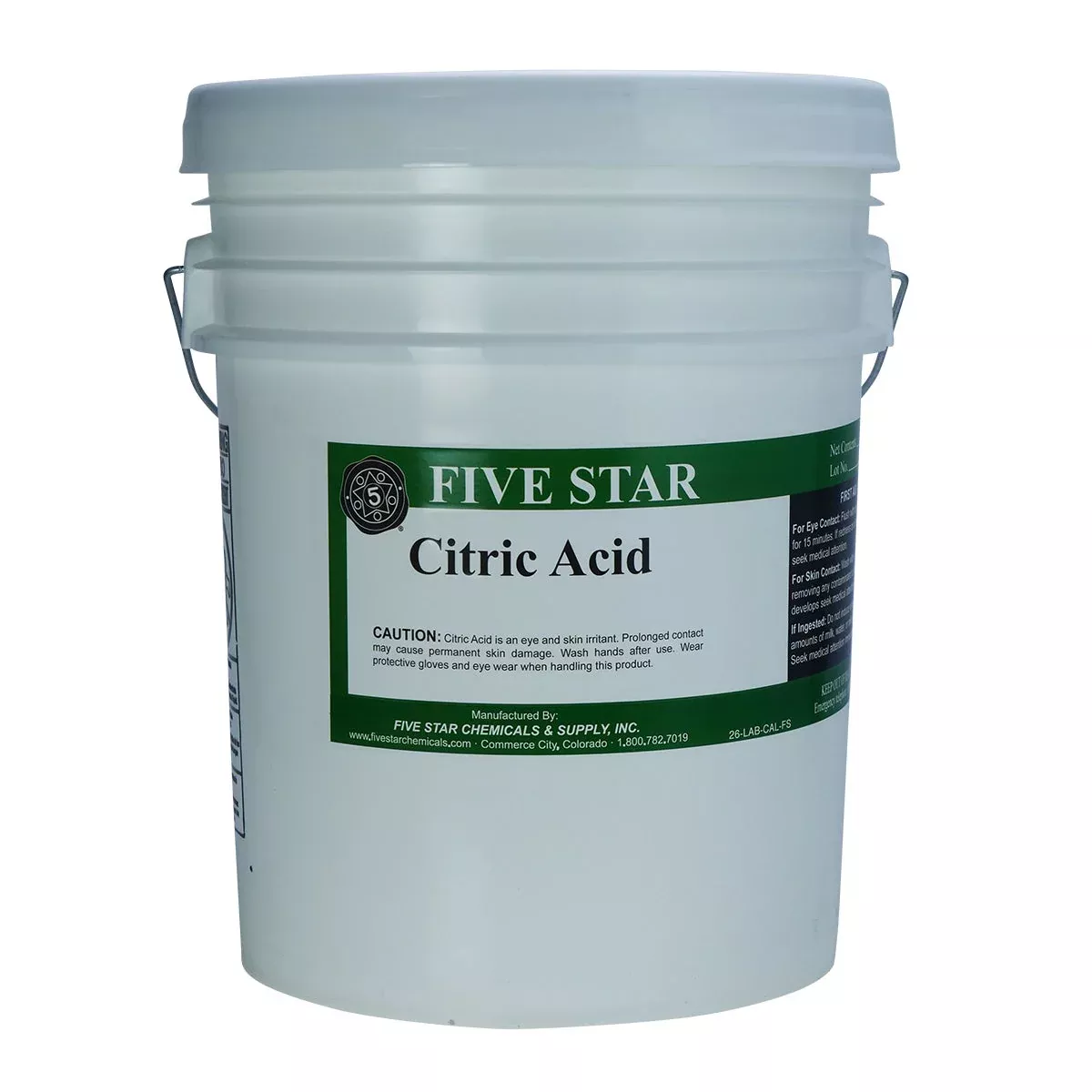 Five Star | Citric Acid | 50 lbs