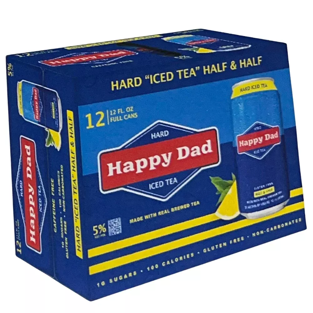 Happy Dad Hard Iced Tea "Half & Half" 12PK