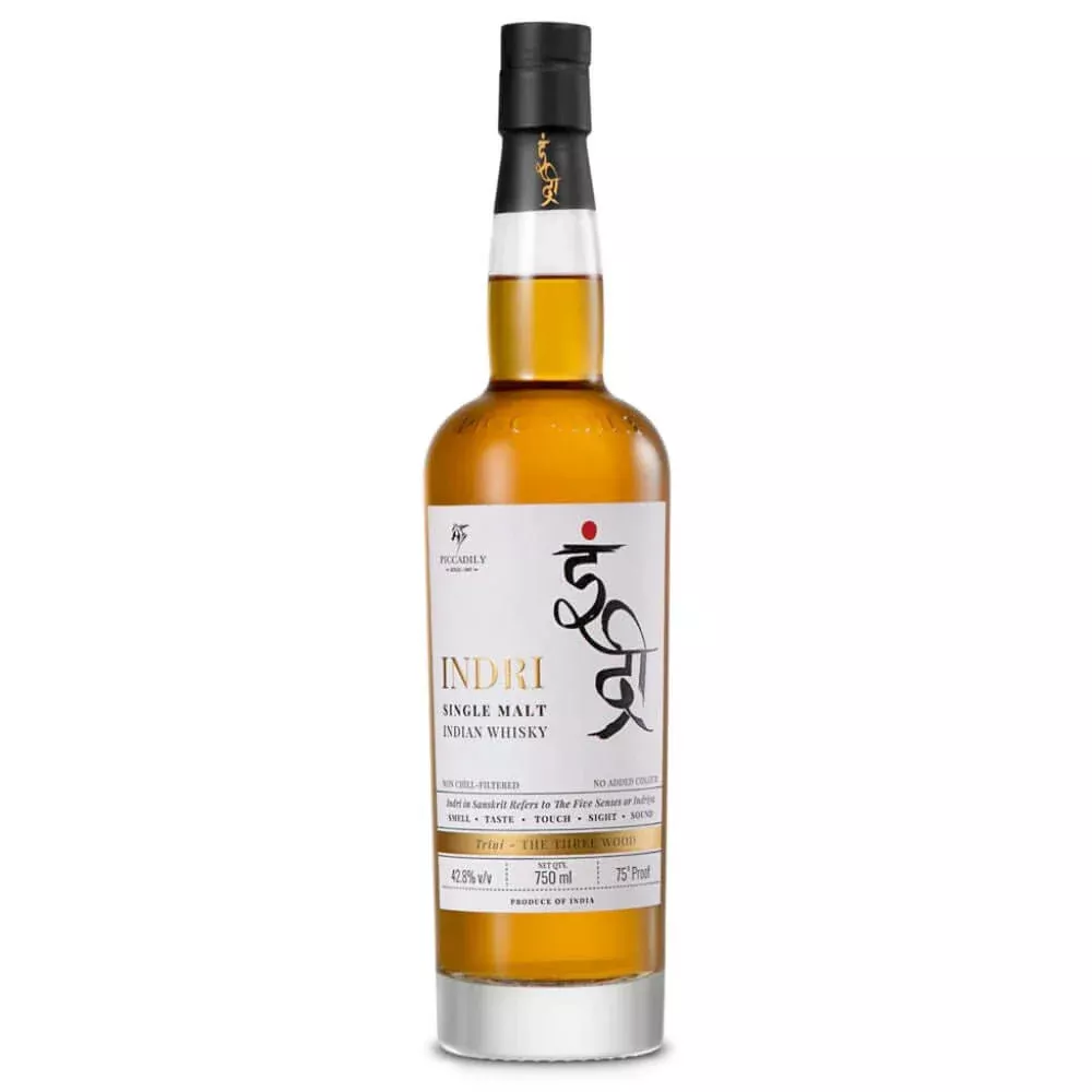 Indri Single Malt Indian Whisky Trīni