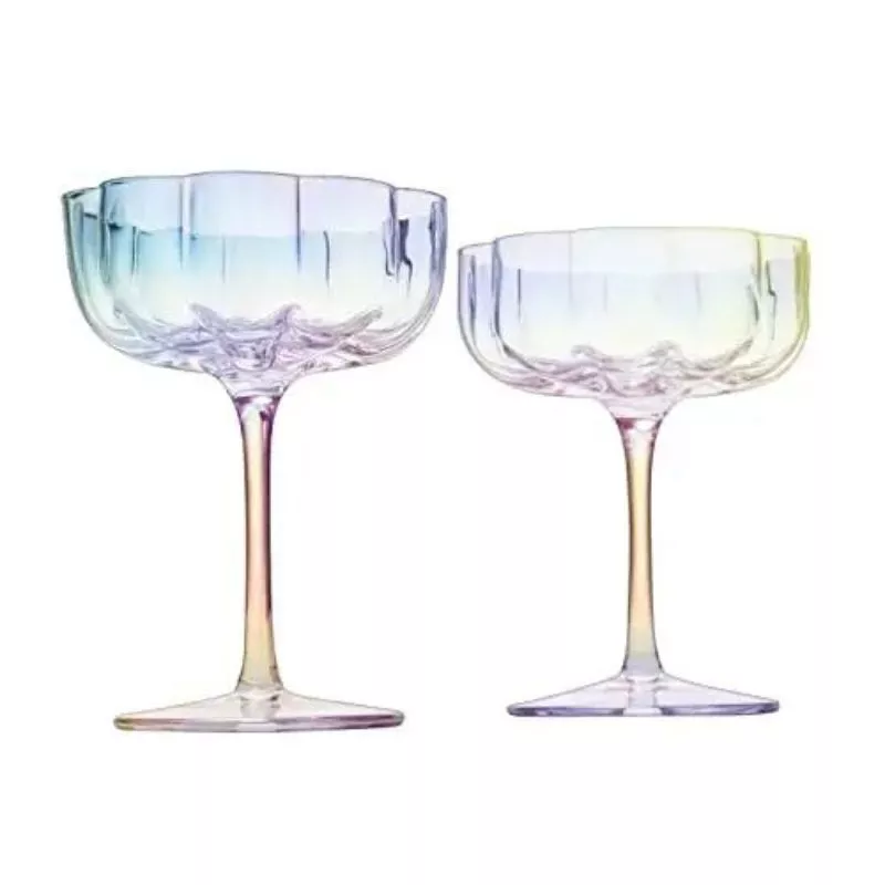 IRIDESCENT COUPE GLASS (SINGLE)