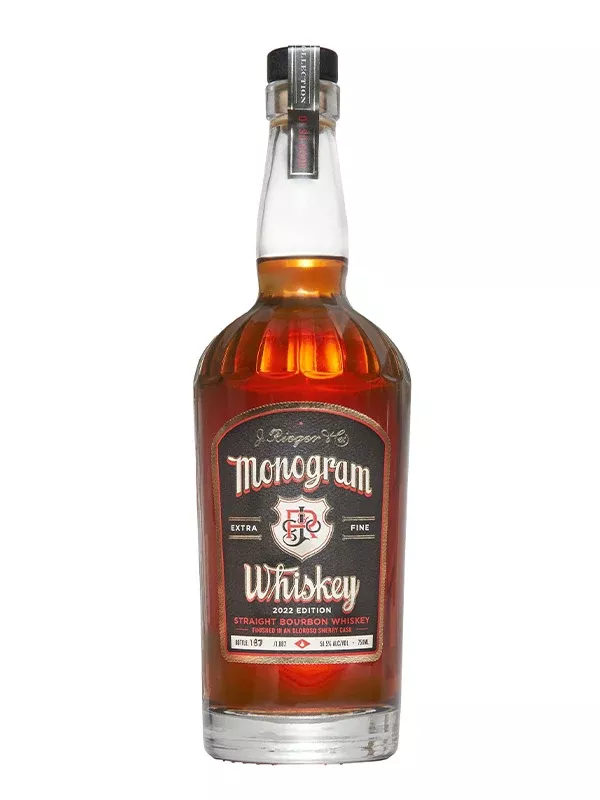 J. Rieger & Co. Monogram Bourbon Whiskey 2022