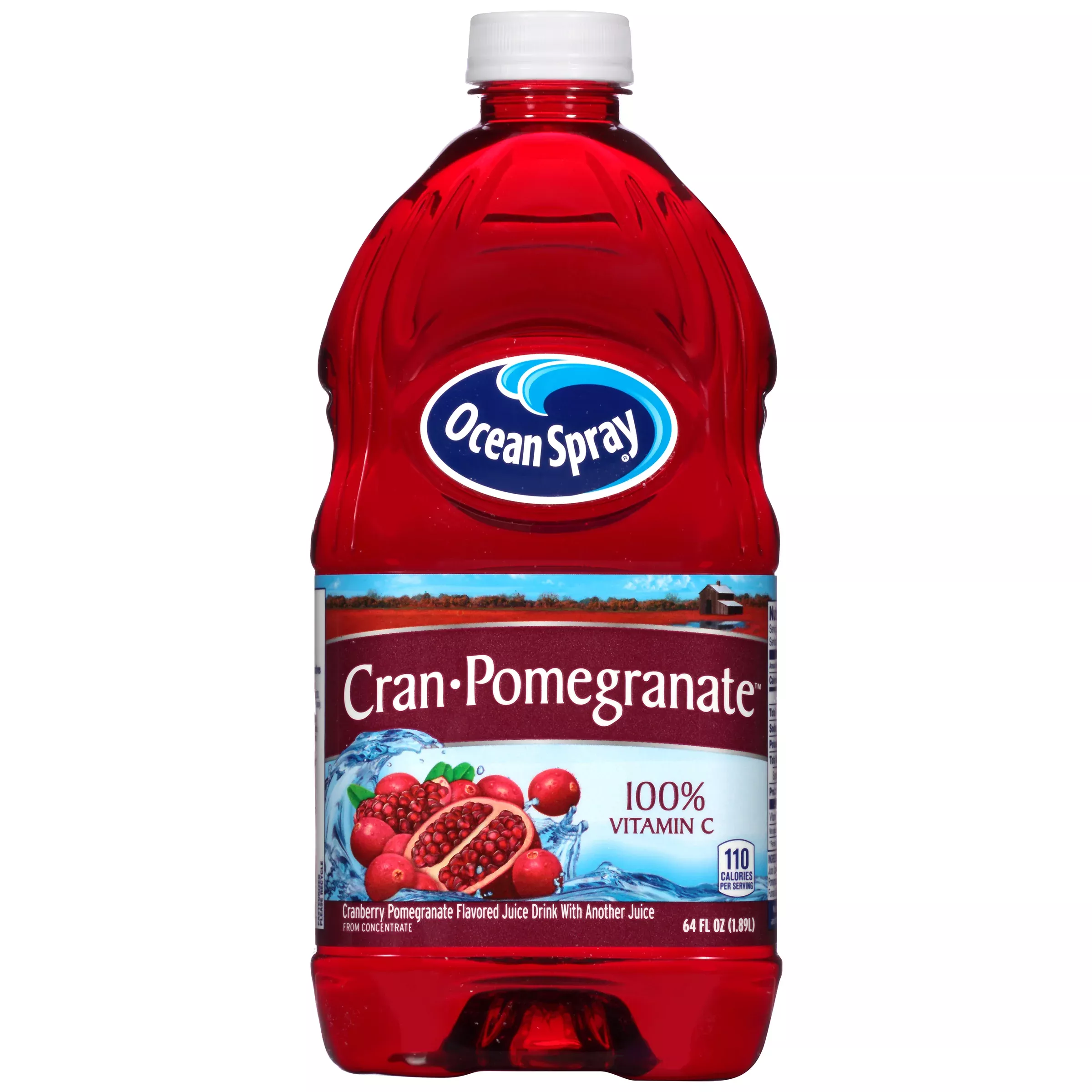 JUICE DRINK FROM CONCENTRATE, CRANBERRY POMEGRANATE