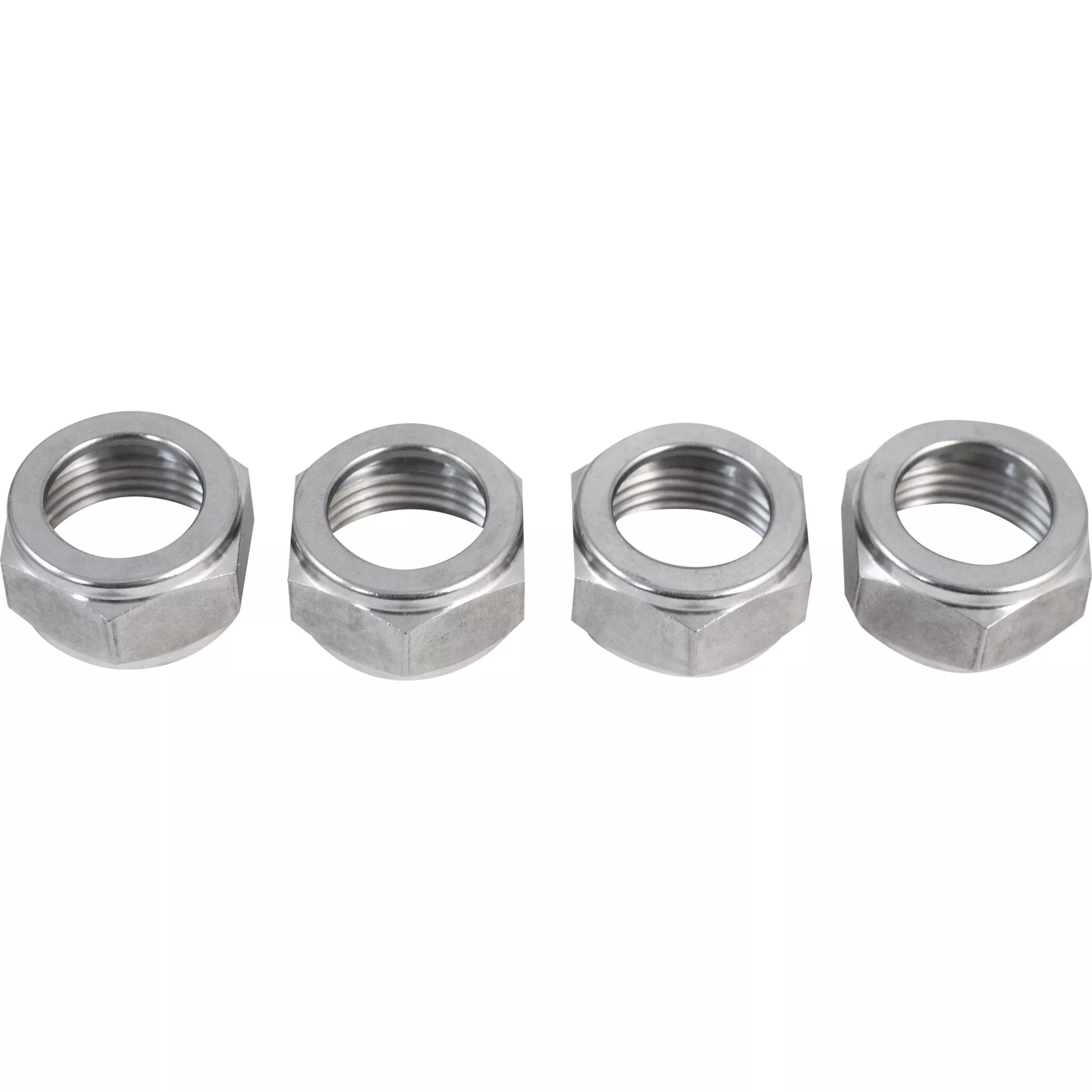 KOMOS | Stainless Tailpiece Hex Nut | 4-Pack