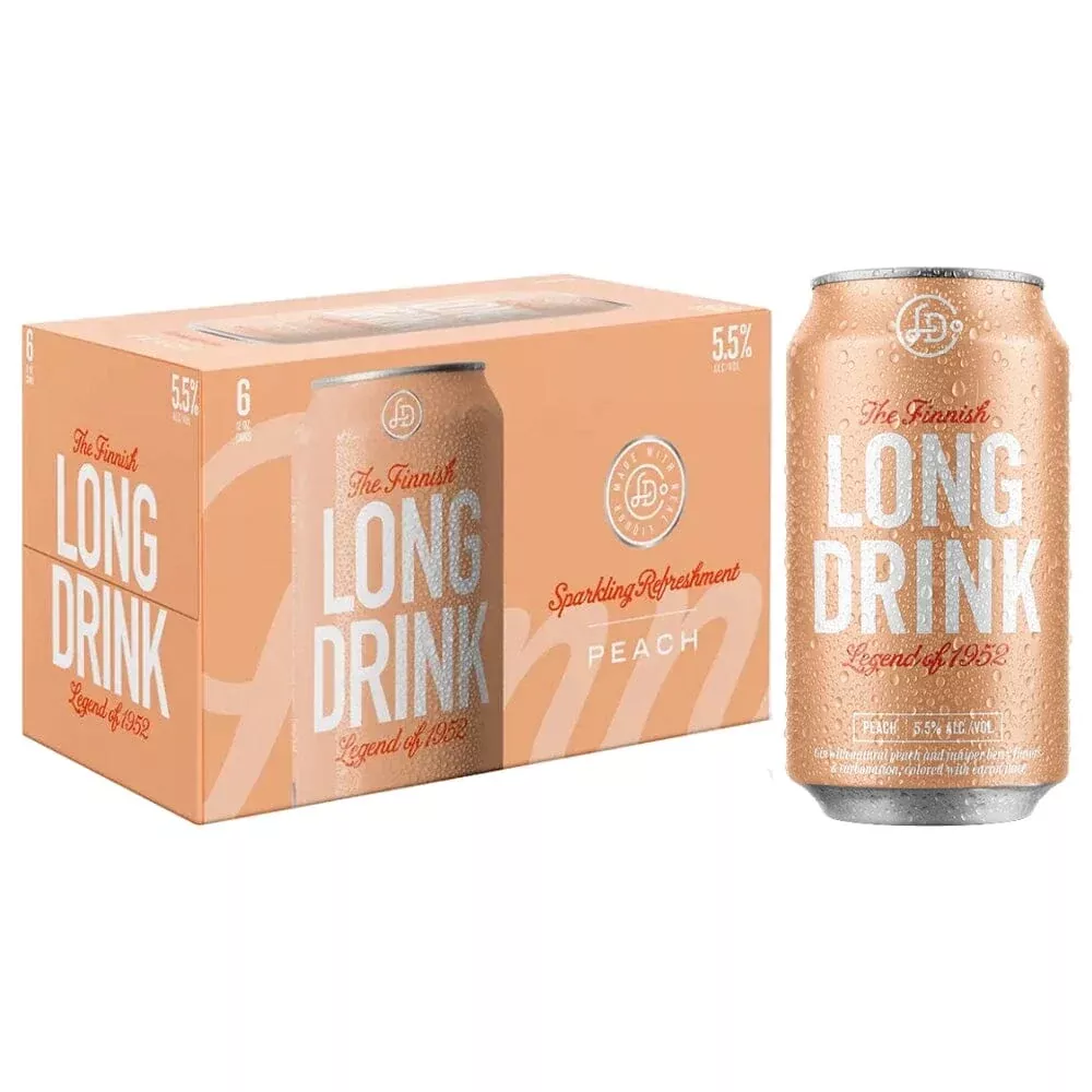 Long Drink Peach 6PK