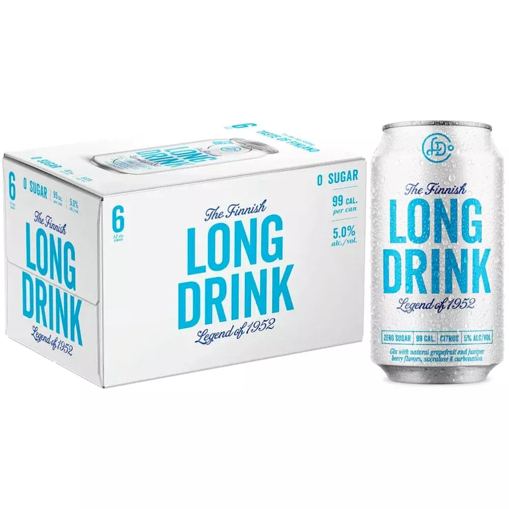 The Long Drink Zero Gin 6PK