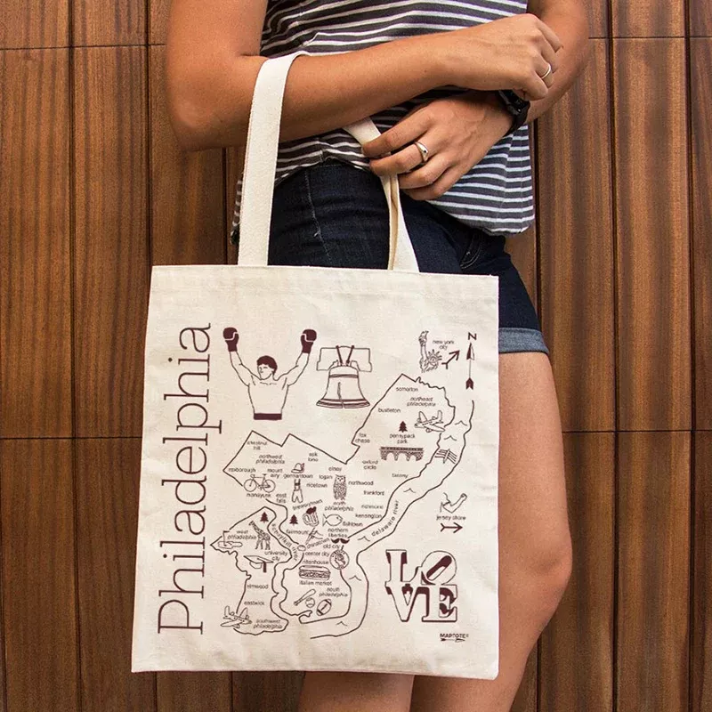Maptote Philadelphia Grocery Tote