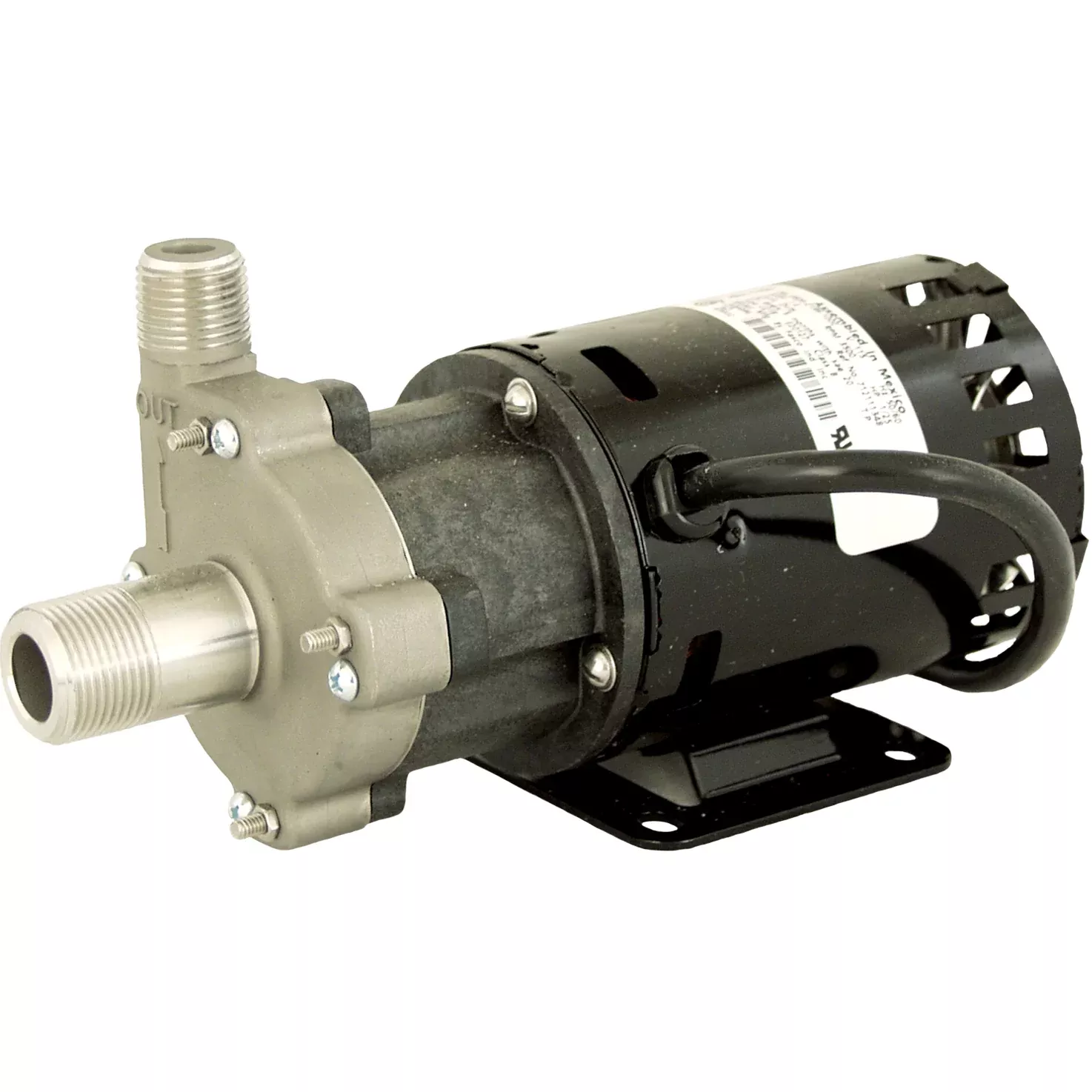 March Pump - Stainless Steel (Center Inlet)