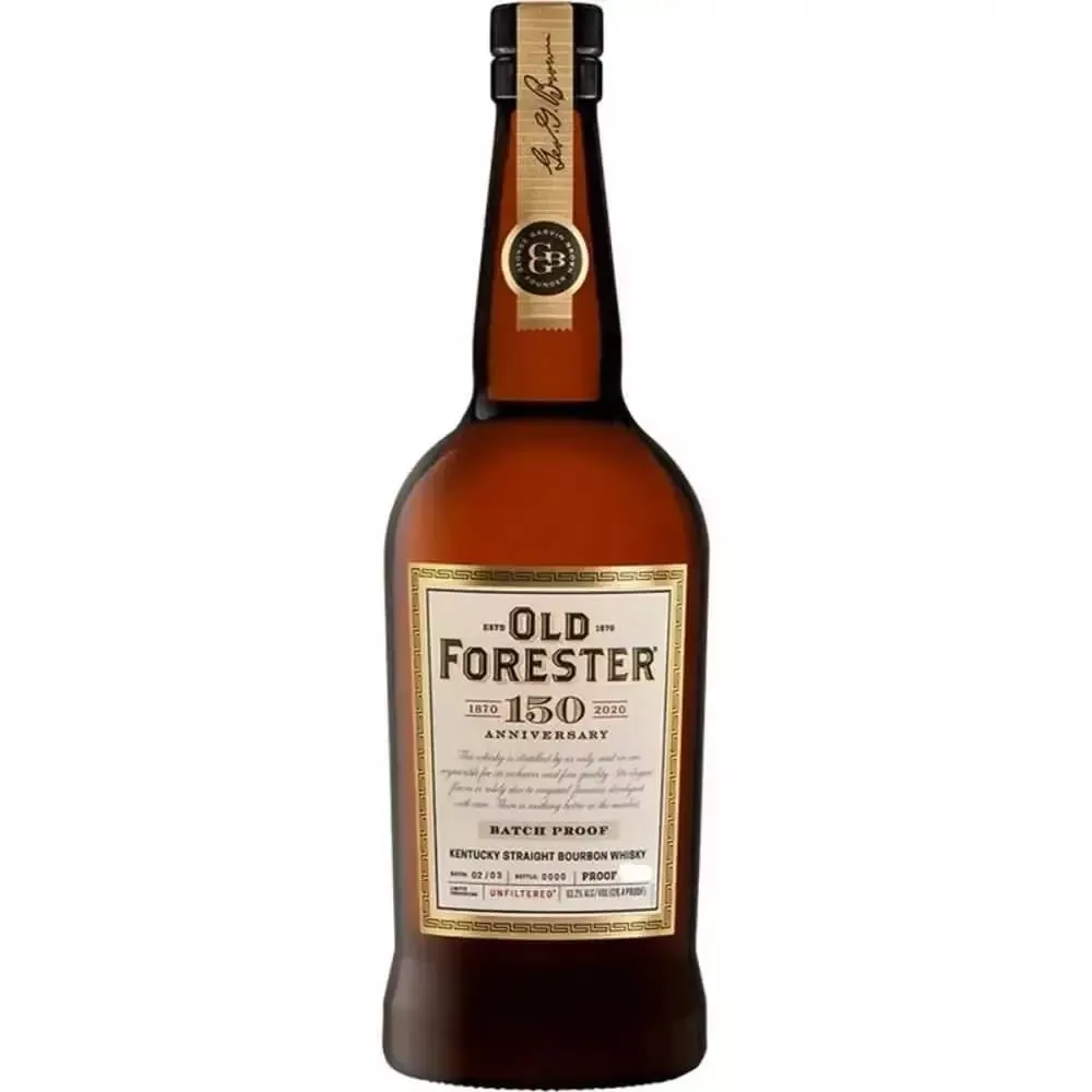 Old Forester 150th Anniversary Batch Proof Bourbon Set Batch 1, 2 & 3