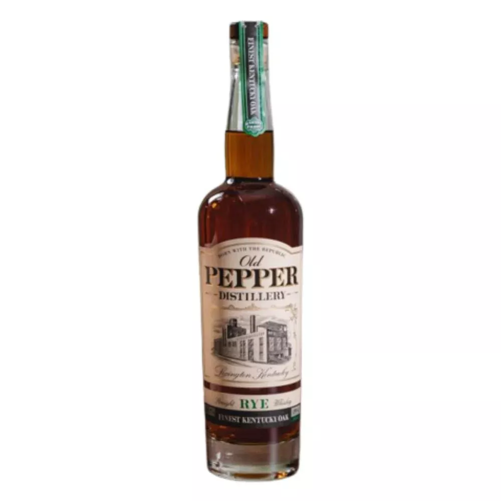 Old Pepper Finest Kentucky Oak Straight Rye Whiskey
