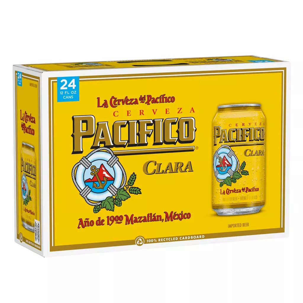 Pacifico Beer 24pk Cans