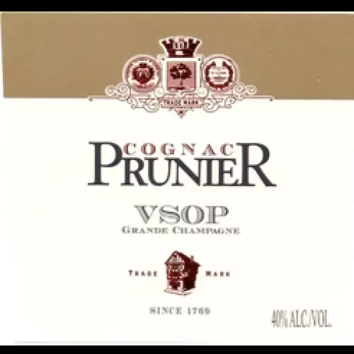 Prunier Cognac VSOP