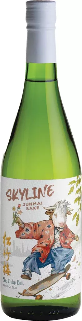 Sho Chiku Bai Skyline Junmai Sake 750ml