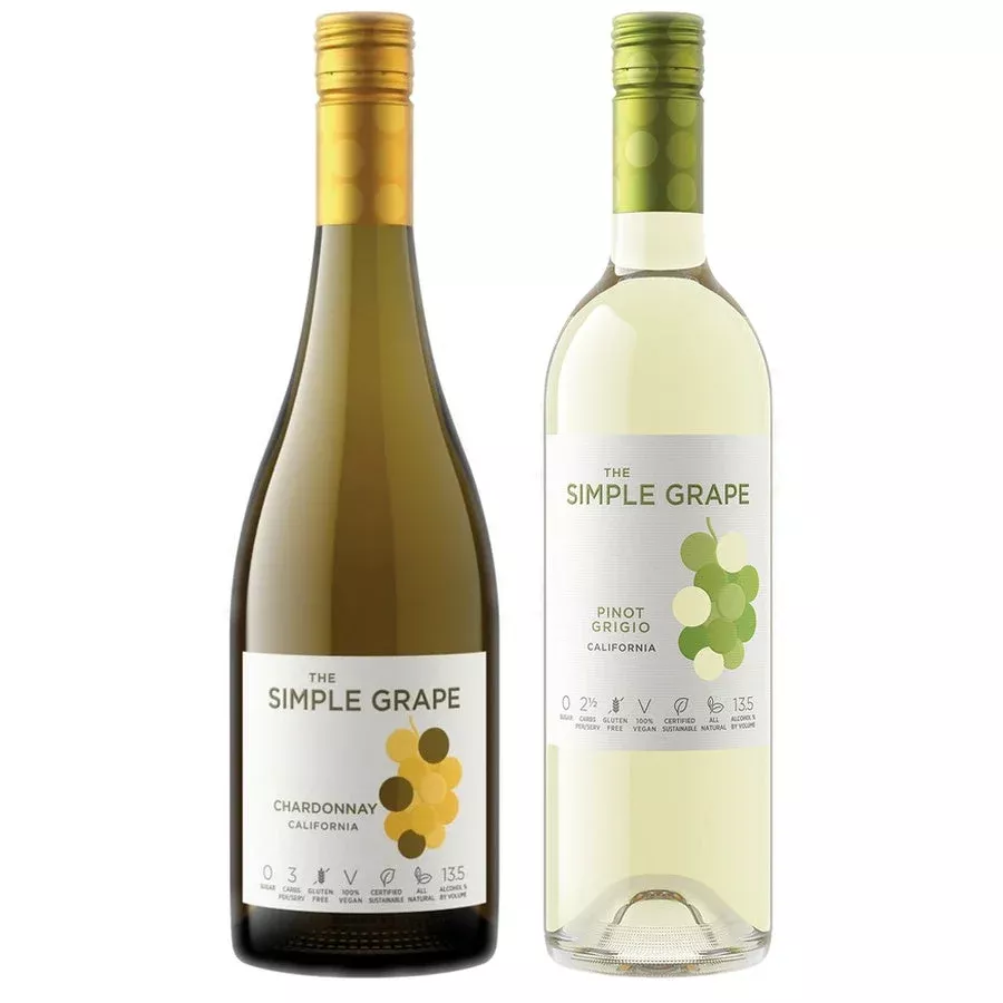 The Simple Grape Chardonnay & The Simple Grape Pinot Grigio Bundle