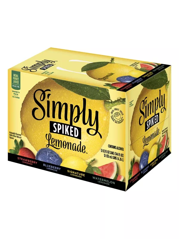 Simply Spiked Lemonade