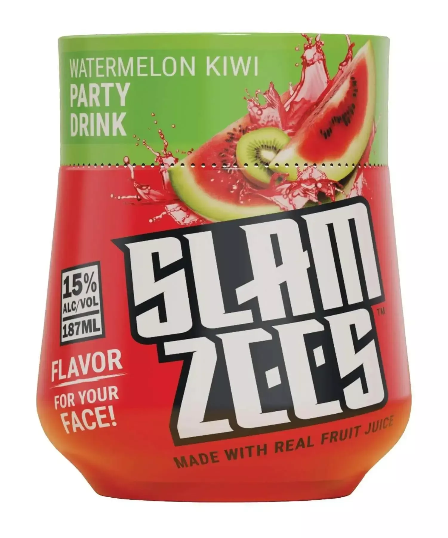 SLAMZEES Watermelon Kiwi 187ml